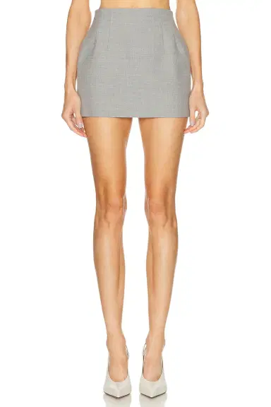 Wardrobe.NYC Contour Mini Skirt | Thumbnail 1 Wardrobe.NYC Contour Mini Skirt | Thumbnail 1