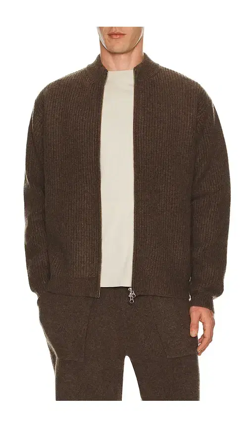 Liv Wool Zip Cardigan