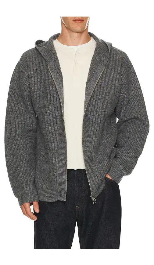 Wool Zip Hoodie
