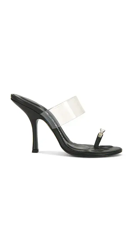 Bianca 105mm Sandal With Crystal Toe Ring