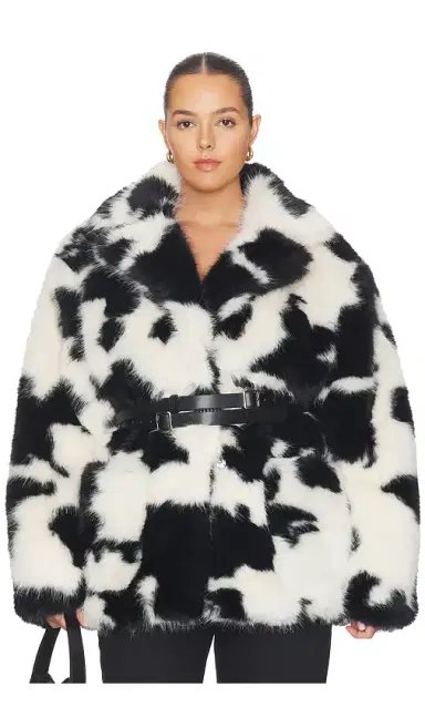 AFRM Livingston Faux Fur Jacket | Thumbnail 2 AFRM Livingston Faux Fur Jacket | Thumbnail 2