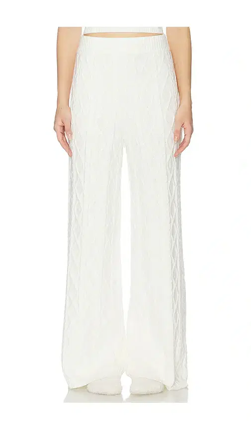 Sweater Knit Straight Leg Pant