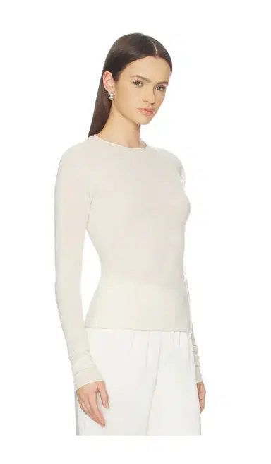 Skims Sheer Cashmere Long Sleeve Top | Thumbnail 2 Skims Sheer Cashmere Long Sleeve Top | Thumbnail 2