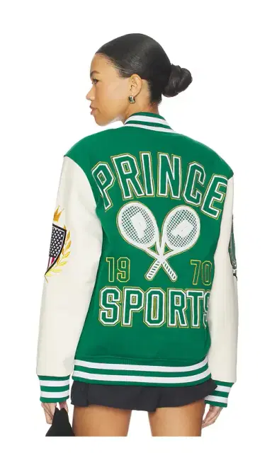 Prince Tennis Sports Varsity Jacket | Thumbnail 1