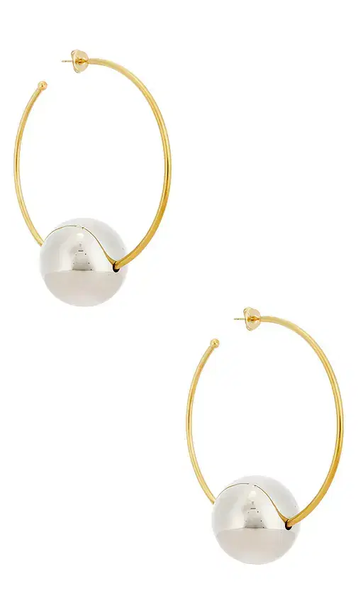 Elina Large Hoop Earrings
