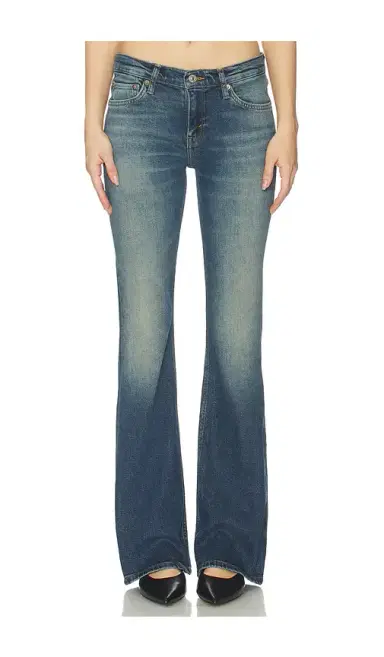RE/DONE Low Rise Micro Boot Jeans | Thumbnail 1 RE/DONE Low Rise Micro Boot Jeans | Thumbnail 1
