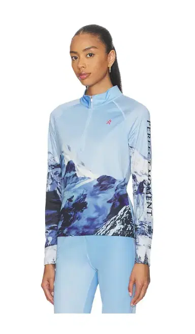 Perfect Moment 1/4 Zip Base Layer Top | Thumbnail 2