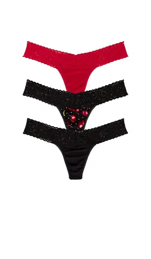 Hanky Panky 3 Low Rise Thongs