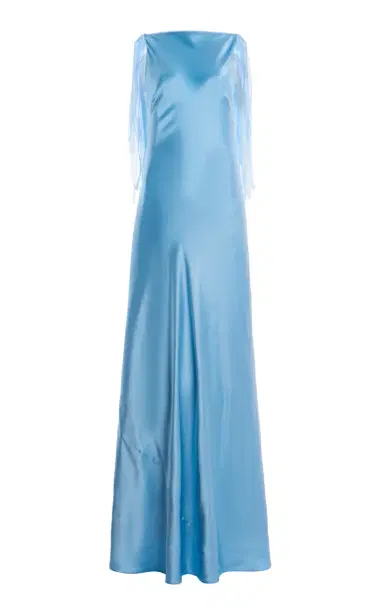 Christopher Esber Exclusive Lattice Lace-Detailed Silk Maxi Dress | Thumbnail 29 Christopher Esber Exclusive Lattice Lace-Detailed Silk Maxi Dress | Thumbnail 29