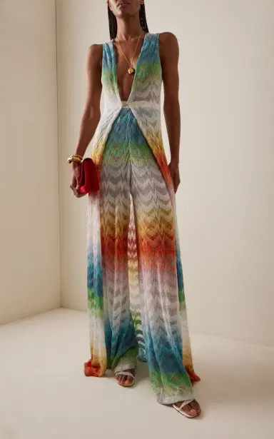 Missoni Metallic-Knit Maxi Cover-Up Dress | Thumbnail 4 Missoni Metallic-Knit Maxi Cover-Up Dress | Thumbnail 4