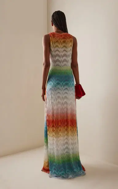 Missoni Metallic-Knit Maxi Cover-Up Dress | Thumbnail 5 Missoni Metallic-Knit Maxi Cover-Up Dress | Thumbnail 5