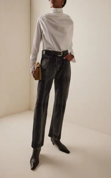 Kallmeyer Gabby Rigid High-Rise Tapered Jeans | Thumbnail 3 Kallmeyer Gabby Rigid High-Rise Tapered Jeans | Thumbnail 3