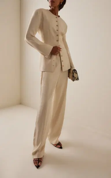 Heirlome Carolyn Twill Tapered Trousers | Thumbnail 2 Heirlome Carolyn Twill Tapered Trousers | Thumbnail 2