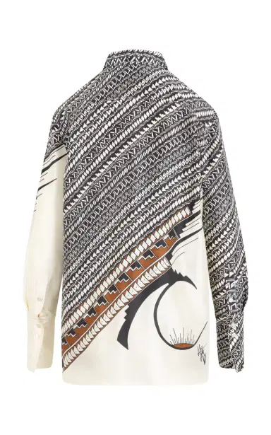 Heirlome Alex Jurado-Printed Silk Shirt | Thumbnail 5