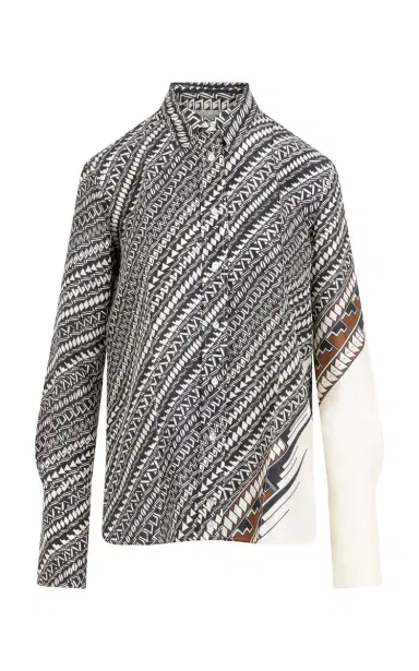 Heirlome Alex Jurado-Printed Silk Shirt | Thumbnail 1