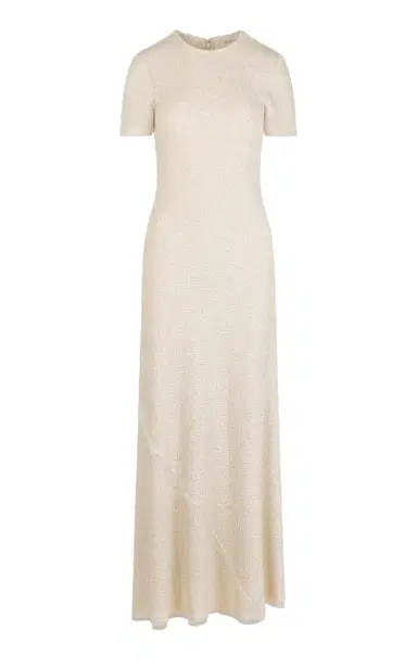 Heirlome Julia Textured-Crepe Maxi Dress | Thumbnail 1 Heirlome Julia Textured-Crepe Maxi Dress | Thumbnail 1