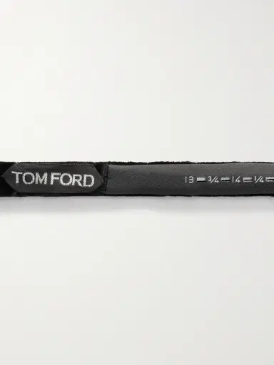 Tom Ford Pre-Tied Cotton-Velvet Bow Tie - Men | Thumbnail 3 Tom Ford Pre-Tied Cotton-Velvet Bow Tie - Men | Thumbnail 3