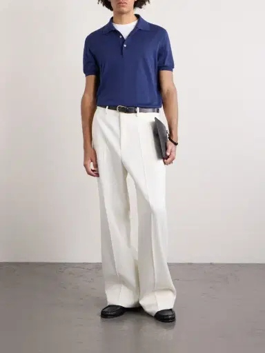Tom Ford Cotton Polo Shirt - Men | Thumbnail 2 Tom Ford Cotton Polo Shirt - Men | Thumbnail 2