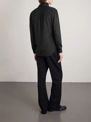 Tom Ford Silk and Cotton-Blend Jersey Shirt - Men | Thumbnail 4 Tom Ford Silk and Cotton-Blend Jersey Shirt - Men | Thumbnail 4
