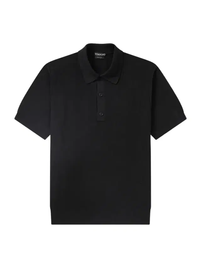 Silk and Cotton-Blend Piqué Polo Shirt - Men
