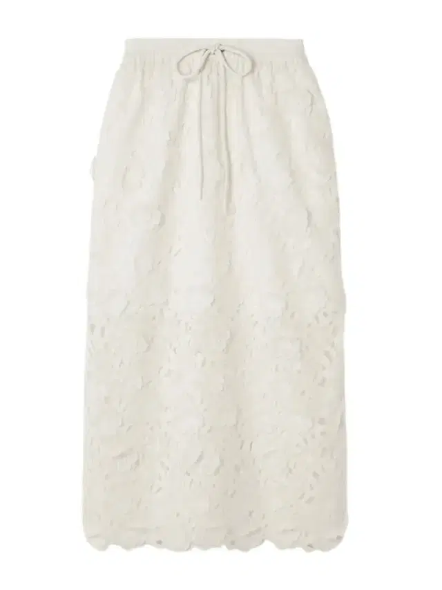 Patience Broderie Anglaise Cotton Midi Skirt