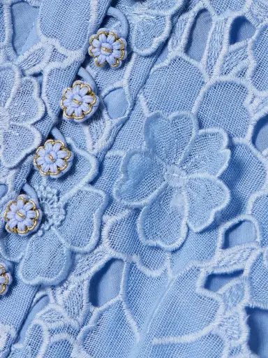 Zimmermann Patience Appliquéd Broderie Anglaise Cotton Mini Dress | Thumbnail 4 Zimmermann Patience Appliquéd Broderie Anglaise Cotton Mini Dress | Thumbnail 4