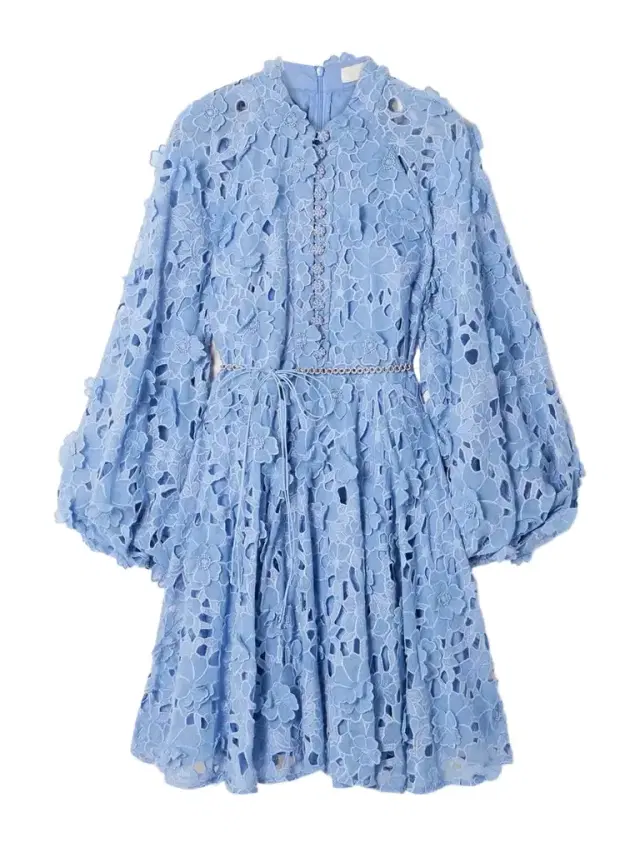 Patience Appliquéd Broderie Anglaise Cotton Mini Dress