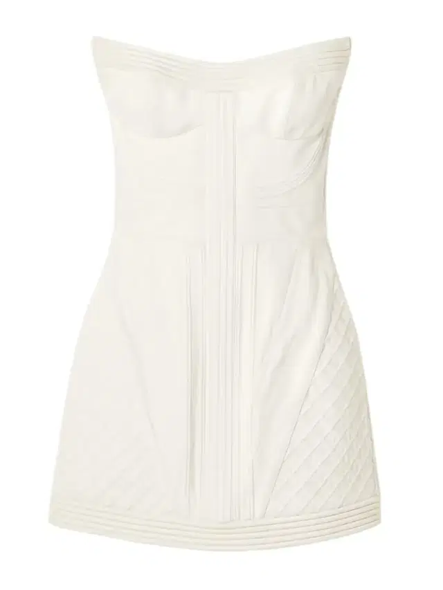 Rebellion Strapless Cotton Mini Dress