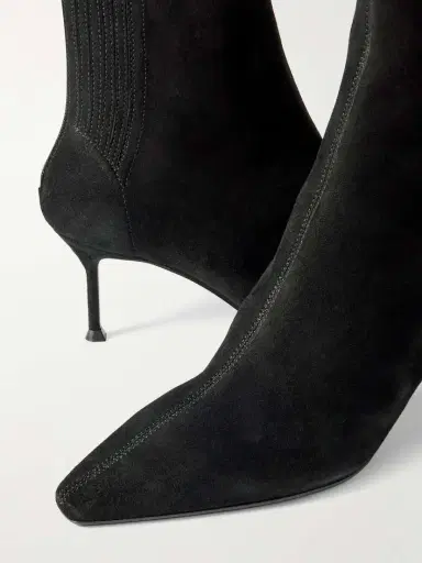 Aquazzura Saint Honoré 65 Suede Ankle Boots | Thumbnail 4
