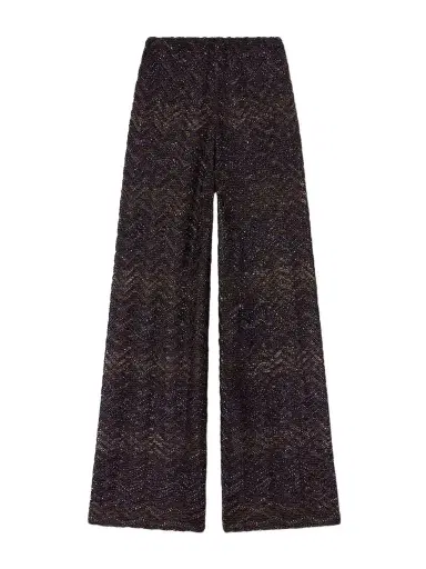 Missoni Sequin-embellished Crochet-knit Wide-leg Pants | Thumbnail 1 Missoni Sequin-embellished Crochet-knit Wide-leg Pants | Thumbnail 1