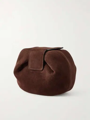 Gabriela Hearst Soft Demi Suede Clutch | Thumbnail 4 Gabriela Hearst Soft Demi Suede Clutch | Thumbnail 4