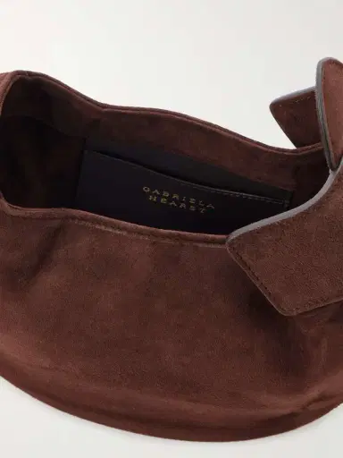 Gabriela Hearst Soft Demi Suede Clutch | Thumbnail 6 Gabriela Hearst Soft Demi Suede Clutch | Thumbnail 6