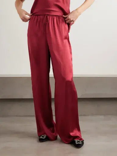 Olivia von Halle Bliss Silk-satin Pajama Set | Thumbnail 5 Olivia von Halle Bliss Silk-satin Pajama Set | Thumbnail 5