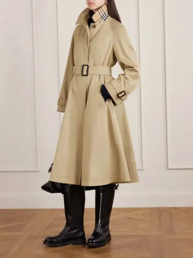 Burberry Ellingham Belted Cotton-gabardine Trench Coat | Thumbnail 2