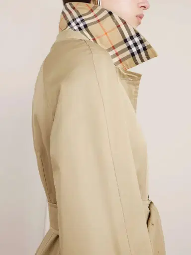 Burberry Ellingham Belted Cotton-gabardine Trench Coat | Thumbnail 4