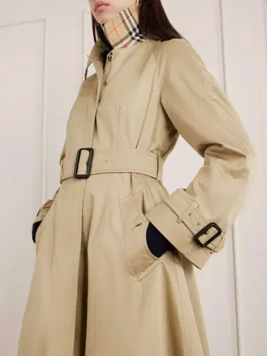 Burberry Ellingham Belted Cotton-gabardine Trench Coat | Thumbnail 5