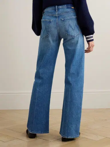 Mother Lasso Sneak Mid-rise Straight-leg Jeans | Thumbnail 4