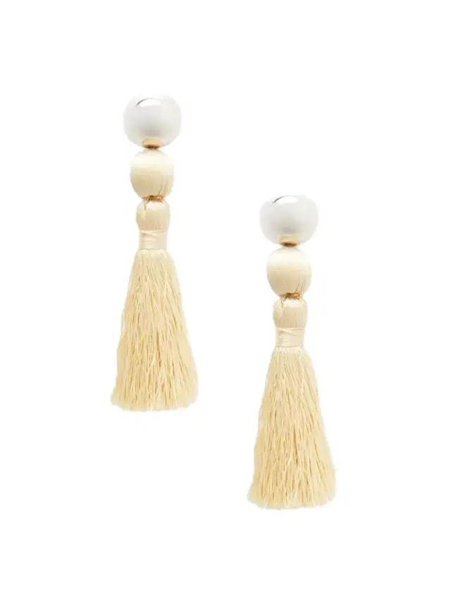 Sophie Buhai Venetian Tasseled Sterling Silver Earrings