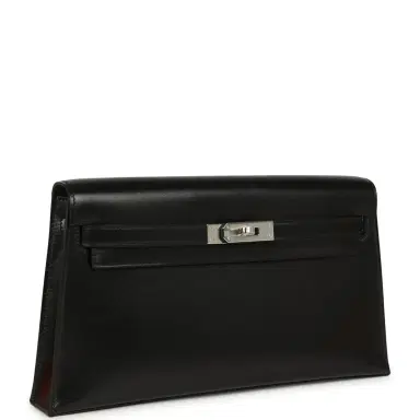 HERMÈS Hermes Kelly Elan Black Box Palladium Hardware | Thumbnail 2