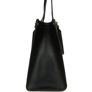 Louis Vuitton Louis Vuitton On The Go Fall In Love MM Tote Black, Red, Brown Monogram Gold Hardware | Thumbnail 3 Louis Vuitton Louis Vuitton On The Go Fall In Love MM Tote Black, Red, Brown Monogram Gold Hardware | Thumbnail 3