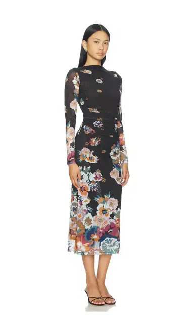 Cleobella Lura Mesh Midi Dress | Thumbnail 2