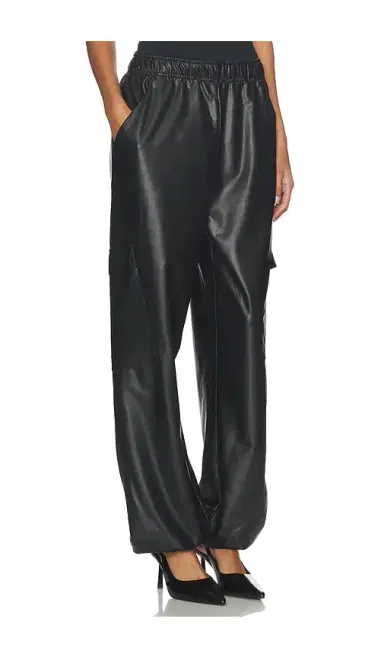 LaPointe Textured Faux Leather Jogger | Thumbnail 2