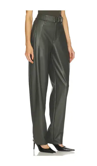 Lapointe Faux Leather Belted Tapered | Thumbnail 2