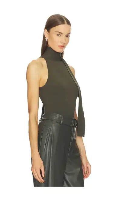 Lapointe Viscose Halter Top | Thumbnail 2