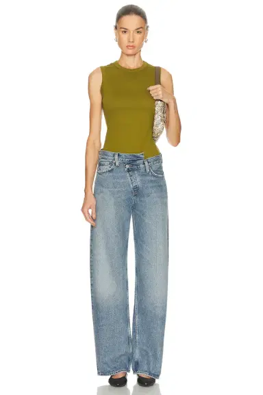 AGOLDE Arc Criss Cross Jeans | Thumbnail 7