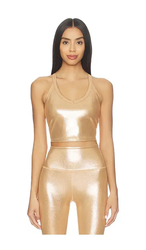 Beyond Yoga On The Up Cropped Tank Top