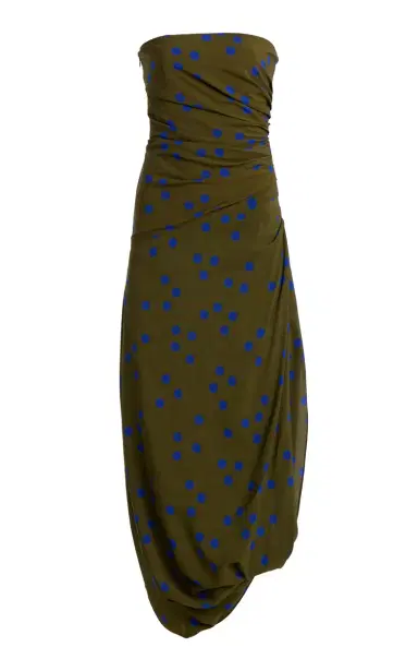 Proenza Schouler Nayara Polka Dot Maxi Dress | Thumbnail 1