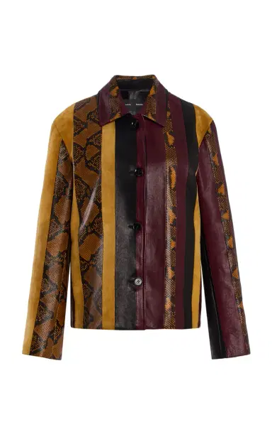 Proenza Schouler Sirine Pieced Leather Jacket | Thumbnail 1