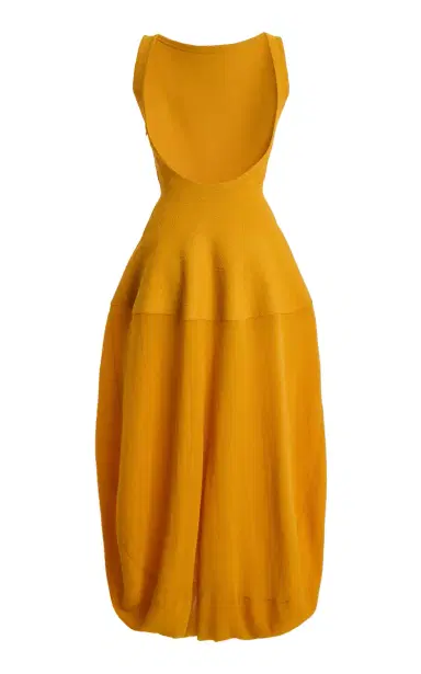 Proenza Schouler Sukki Draped Midi Dress | Thumbnail 5 Proenza Schouler Sukki Draped Midi Dress | Thumbnail 5