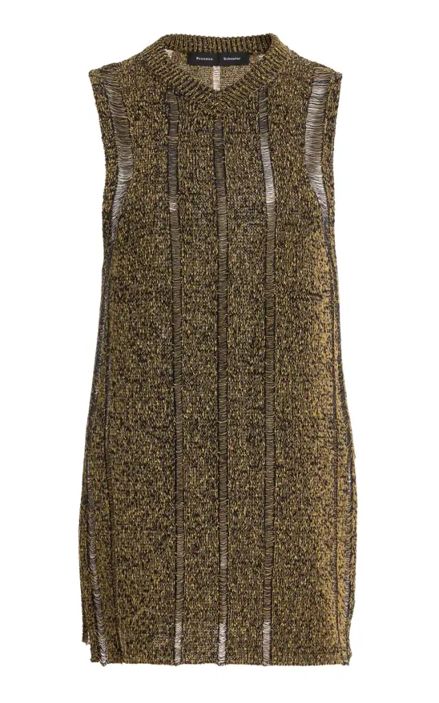Proenza Schouler Maelle Tweed Top